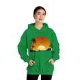 thumbnail image 6 of Retro Hawaiian Sunset Hoodie Unisex Heavy Blend™ Hooded Sweatshirt, 6 of 9