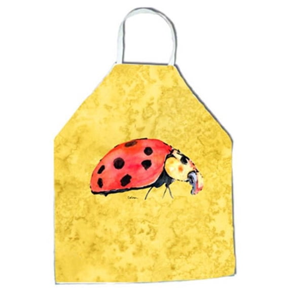 27 H x 31 W in. Lady Bug on Yellow Apron