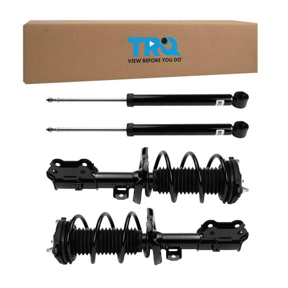TRQ Front Complete Struts & Rear Shock Absorbers Kit Fits 17-20 Hyundai Elantra SKA42935