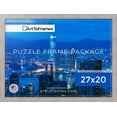 thumbnail image 3 of ArtToFrames 27x20 Inch - CM Brown Puzzle Frame for 2000 piece Puzzles.1.25 Inch Custom MDF Puzzle Frames, Gray Oak - Comes with Economy Acrylic, 3 of 6