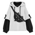 thumbnail image 1 of Sudadera con capucha de anime con diseño de oso estético Harajuku para mujer, estilo coreano Kawaii, ropa de calle de cuello redondo, ropa Kpop de otoño e invierno, tops beige, 1 of 5