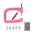 thumbnail image 3 of yuksok Bead Setting Machine Handmade Bead Rivet Setting Machine Tools Manual Bead Rivet Pink, 3 of 9