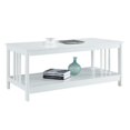 thumbnail image 1 of Convenience Concepts Table Basse Mission en Finition Bois Blanc, 1 of 3