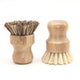 thumbnail image 1 of 2 uds cepillo para platos de bambú, cepillo para platos de madera, cepillo para ollas, cepillo para verduras, sartén, cepillo para fregadero, cepillo redondo para fregar, cepillo de limpieza de cocina JM, 1 of 5