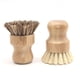 thumbnail image 1 of Paquete de 2 mini cepillos redondos de cerdas de fibra para ollas, estropajos de limpieza en húmedo, lavavajillas/olla/olla/cepillo de verduras para fregadero de cocina, baño, limpieza del hogar Rojo Verde RV1016-0123341FYD, 1 of 5