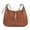Brown, variant on Mepaouo Clutch Tote Handbags for Women Small Shoulder Purse Vegan Leather Crossbody Hobo Bag(Brown)