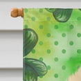 thumbnail image 3 of Carolines Treasures BB9856CHF Pomeranian St Patricks Flag Canvas House Size  Large multicolor, 3 of 4