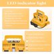 thumbnail image 5 of 6 Puertos para Dewalt Rapid Battery Charger Station, Reemplazo para De*walt Flexvolt 20V/60V Battery DCB200 DCB205 DCB606 DCB609, 5 of 8