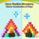 thumbnail image 2 of 72 piezas de bloques de construcción magnéticos para niños pequeños, juguetes de construcción con forma de cubo magnético grande para niños, juguete educativo Montessori cuadrado sensorial STEM, 2 of 8
