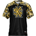 thumbnail image 2 of Men's GameDay Greats Black Kennesaw State Owls Football Jersey, 2 of 4