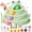 Light Green, variant on Xuet Cat Toys, 4-Level Turntable Ball Track Interactive Cat Toy for Indoor Cats, Self Play Fun Roller with Colorful Rotating Ball Puzzle Exercise Kitten Toys (Green)