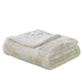 thumbnail image 5 of Home Soft Things Plain Faux Fur Throw - Beige - 50" x 60", 5 of 7