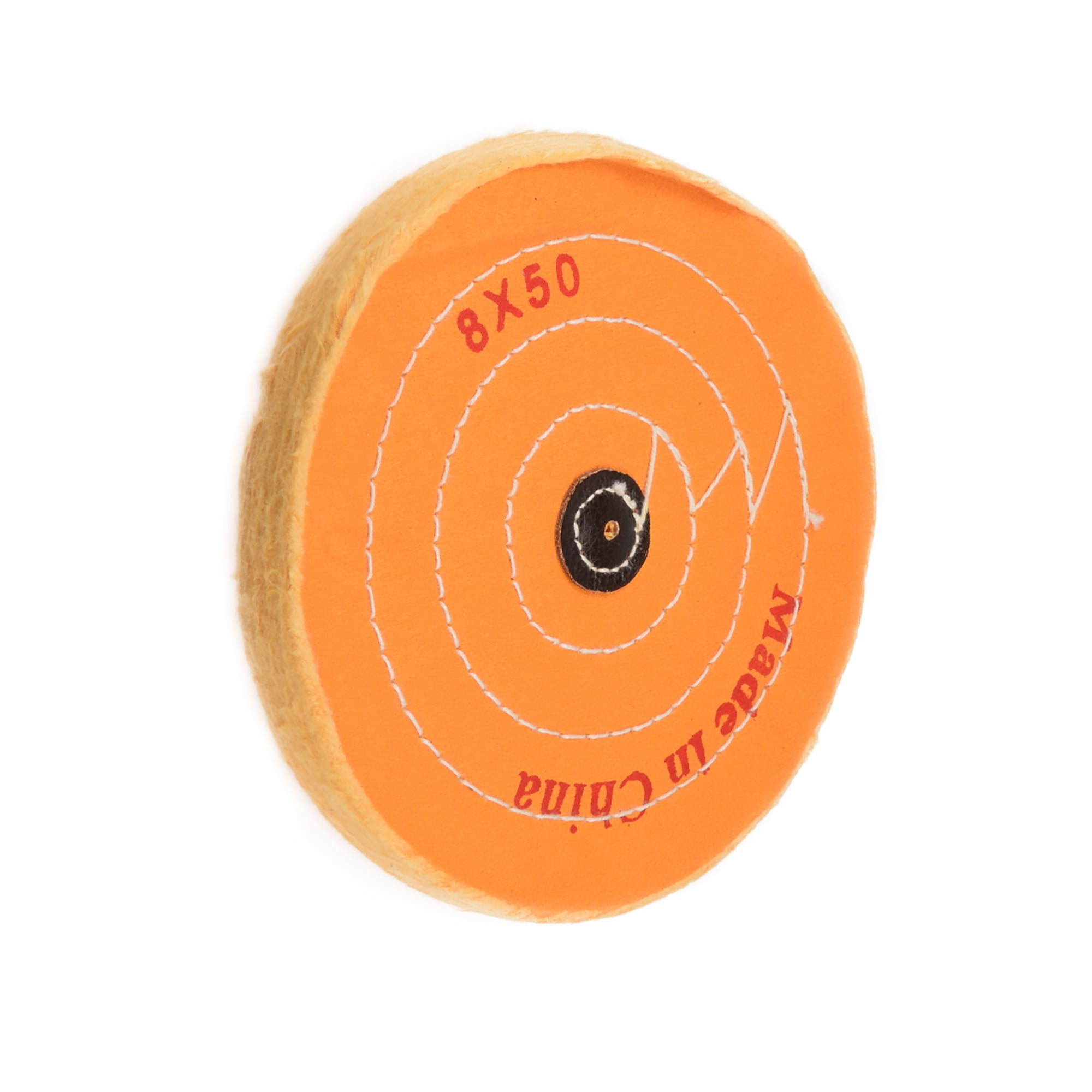 8-Inch Cotton Buffing Wheel Polishing for Bench Grinder Tool 4mm Arbor