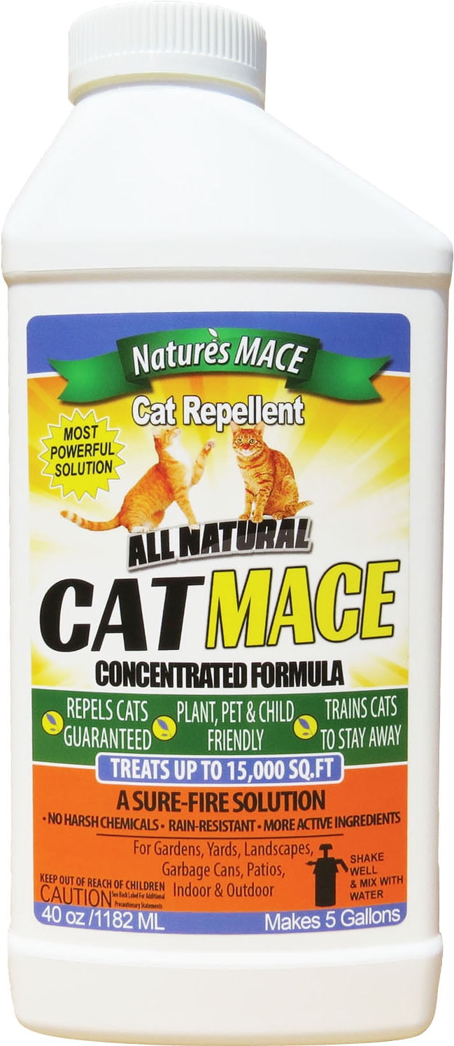 Nature's Mace Cat Mace 40 Oz Cat Repellent Animal Deterrent Concentrate