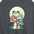 thumbnail image 3 of Instant Message - Frog And Mushrooms - Women's Racerback Tank Top, 3 of 6