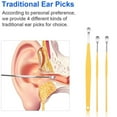thumbnail image 2 of New Multicolor Earwax Removal Kit, Ear Wax Removal 6-in-1 Ear Pick Tools Reusable Ear Cleaner, Steel Ear Pick Set With Keychain Box Utility To Use P4O9, 2 of 8
