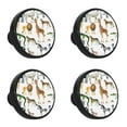 thumbnail image 1 of 4 Pcs Cartoon Animals Knobs for Kitchen Cabinet Cupboard Dresser Bookcase Drawer Pulls Handles Round Home Decor, 1 of 5