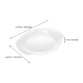 thumbnail image 2 of BPPEG Heat Resistant Microwave Splatter Cover Clear Glass Lid for Food for Dish Heating and Serving Kitchen Gadget Microwave Food Cover, 2 of 7