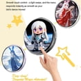 thumbnail image 4 of Circular Electronic Badge with 1.97-inch Display & Bluetooth 6.0, Upload Images, GIFs, and Video Clips from Phone, Personalizable Wearable Accessory for Daily Use, 4 of 8