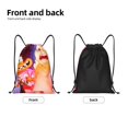 thumbnail image 5 of Saiise inside out 2 Print Drawstring Backpack String Bag Sackpack Cinch Water Resistant for Gym Shopping Sport Yoga, 5 of 9