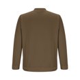 thumbnail image 6 of BXINGOHAI Men's casual Crewneck Sweatshirt Thick Loose fit Soft Basic Pullover Sweatshirt Today Sales Brown,3XL, 6 of 6