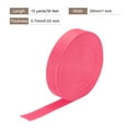 thumbnail image 2 of Uxcell Flat Nylon Webbing Strap 1 Inch 10 Yards Bright Rose Red for Backpack, Luggage-rack, 2 of 6