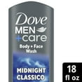 thumbnail image 3 of Dove Men+Care Body & Face Wash for Men Midnight Classico for Calm, Replenished & Hydrated Skin, 18 oz, 3 of 9