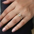 thumbnail image 5 of vylahjewellery 1.5 CT Marquise Diamond Ring 18K Gold Beautiful Anniversary Ring Special Birthday Gift for Her, 5 of 6