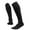 Black, variant on Scrunch Ultra Long Football Socks Combed Cotton with Ankle Support Padded Knee High Socks Tube Sock Youth Adult