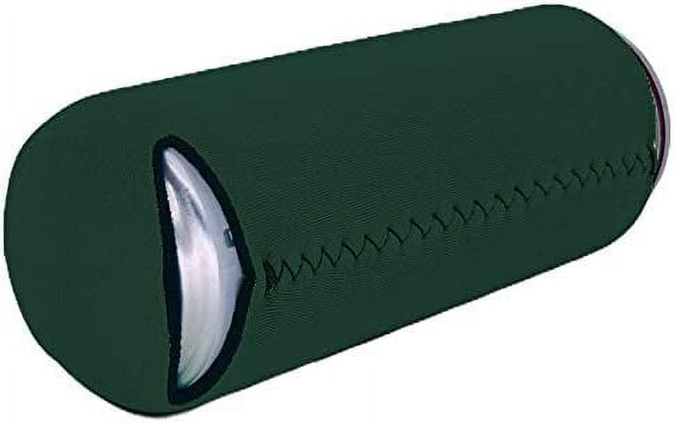Blank Neoprene Collapsible Slim Can Coolie (2 Pack, Dark Green)