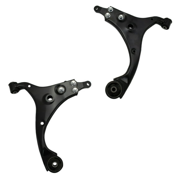 TRQ Front Lower Control Arm Assembly Driver Passenger 2pc Pair for Kia Forte PSA66750
