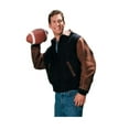 thumbnail image 6 of Reed Men's Tall Executive Varsity Jacket Union 6XLTall Black, 6 of 10