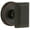 Bronze, variant on Grandeur 889263 Carre Solid Brass Privacy Door Knob Set - Brass