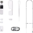 thumbnail image 4 of Open Box DJI Pocket 2 Exclusive Combo (Sunset White) - Pocket-Sized Vlogging Camera, 3-Axis Motorized Gimbal, 4K Video Recorder, 64MP Photo, ActiveTrack 3.0, YouTube TikTok Video, 4 of 11