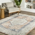 thumbnail image 6 of nuLOOM Vintage Jacquie Floral Area Rug, 8' x 10', Peach, 6 of 9