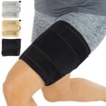 thumbnail image 1 of Vive Thigh Brace - Hamstring Quad Wrap - Adjustable Compression Sleeve Support for Pulled Groin Muscle, Sprains, Quadricep, Tendinitis, Workouts, Sci, 1 of 8