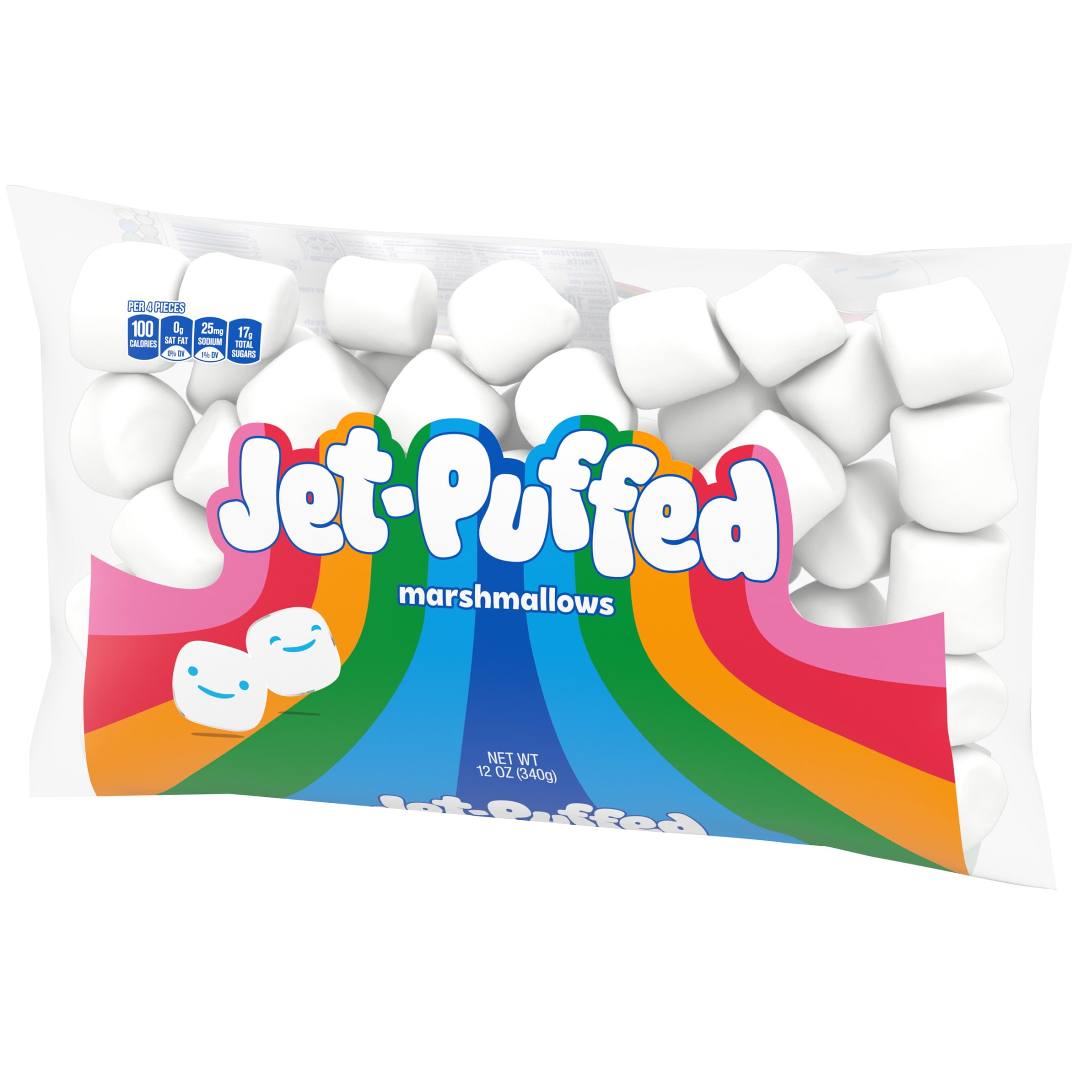 Jet-Puffed Brand Marshmallows Pack, Versatile 12 oz Bag - Walmart.com