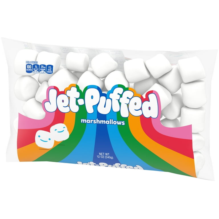 Jet-Puffed Brand Marshmallows Pack, Versatile 12 oz Bag - Walmart.com