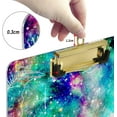 thumbnail image 3 of FMSHPON Galaxy Astrology Print Clipboard Hardboard Wood Nursing Clip Board and Pull for Standard A4 Letter 13x9 inches, 3 of 7