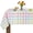 Spring Easter, variant on Odenmar Easter Plaid Tablecloth 60 x 84 Inch Rectangle, Colorful Spring Checkered Table Cover, Waterproof Washable Polyester Tablecloth for Dining Kitchen Party Decor