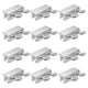 thumbnail image 2 of Eigraketly 12 unids/set de cerraduras para puertas corredizas a prueba de niños, cerraduras de acero inoxidable fáciles de instalar para Herramientas y ferretería plateado, 12 piezas estilo largo, 2 of 6