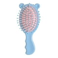 thumbnail image 2 of Hauiodp Mini Hair Brush, Detangling Hairbrush for Dry and Wet Hair, Small Size Travel Detangler Brush for Girls Boys Kids Women Men for All Hair Types Pink, 2 of 7