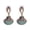 Style 4, variant on Vintage Bronze Shell Indian Jhumka Earrings Women Ethnic Afghan Ladies Earrings-Style 6