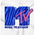thumbnail image 2 of Retro MTV Tiger Stripe Print Logo Youth T Shirt Tee Girls Infant Toddler Brisco Brands 6M, 2 of 6