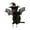 A, variant on Darzheoy Halloween Garden Stakes, Halloween Metal Cat with Witch Hat and Pumpkin Halloween Yard Signs Stakes Outdoor Decorations Silhouette Statues Stakes for Home Yard Decorations