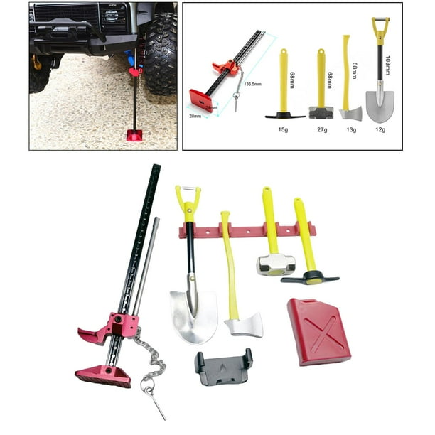 Accesorios de Orugas Hugo para SCX10 1:10 Modelo de Orugas Rock Crawler Decorativo