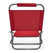 Caribbean Joe one position folding beach chair