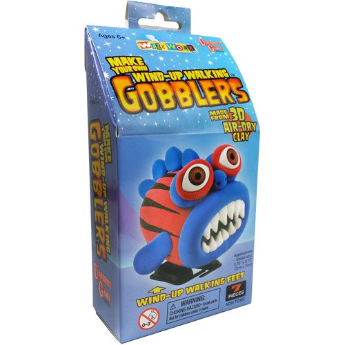 Make Your Own WindUp Walking Gobblers, Blue