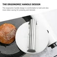 thumbnail image 3 of OATIPHO 2Pcs Practical Stainless Steel Hamburger Patty Maker with Nonstick Design, 3 of 5