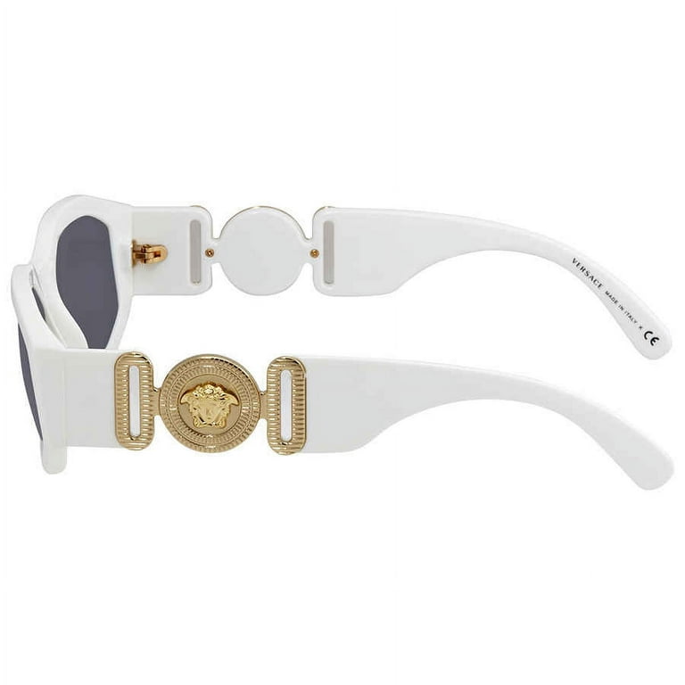 Versace 4361 Sunglasses 401/87 White - Walmart.com